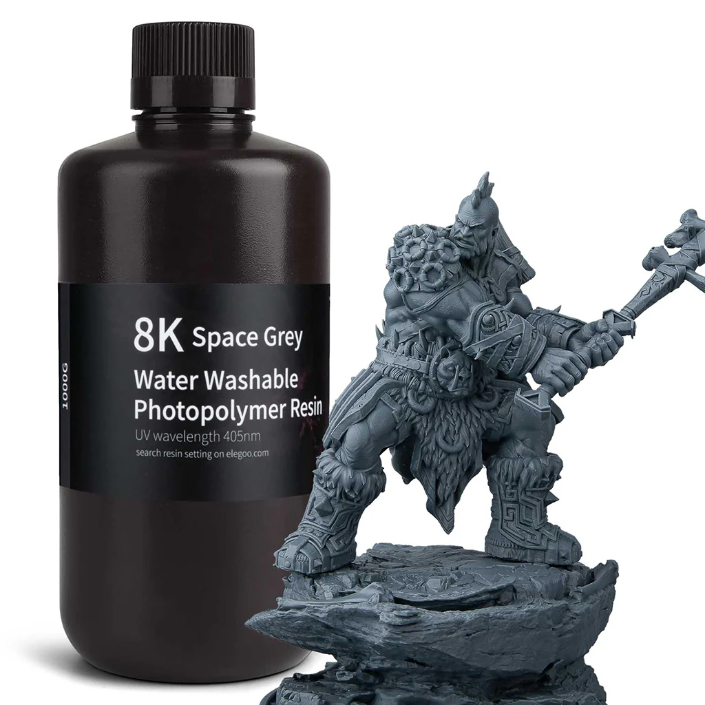 8K Water-Washable Resin - Image 2