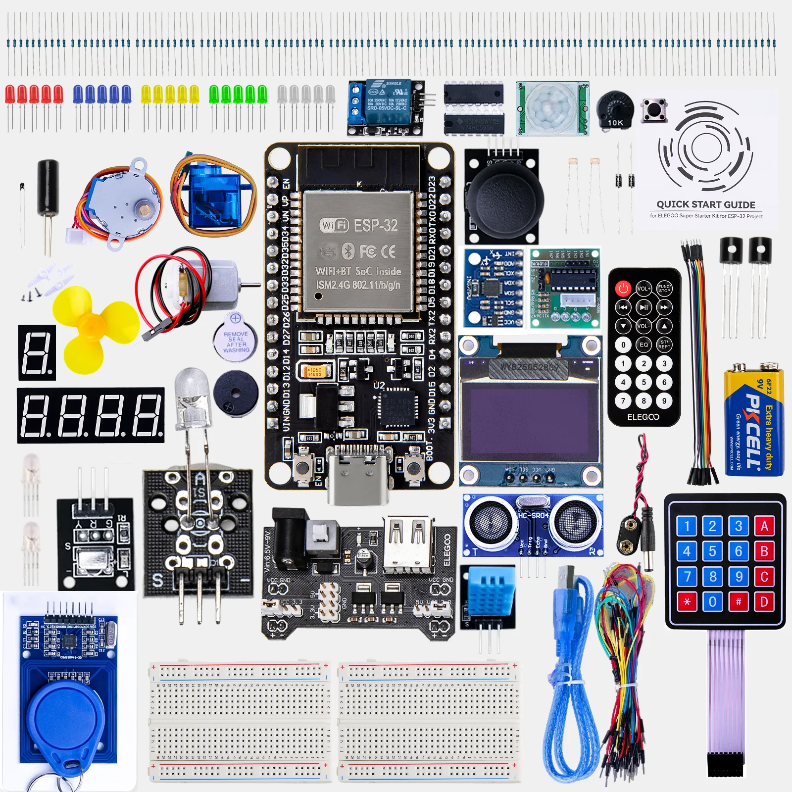 ELEGOO ESP-32 Super Starter Kit