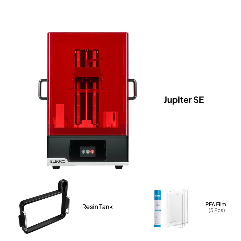 Jupiter SE Basic Bundle–Resin Tank & Release Film - Image 2
