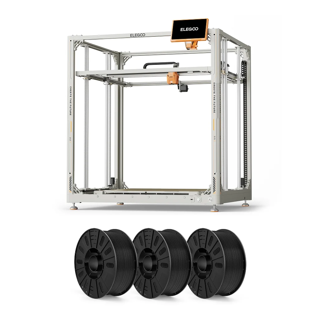 OrangeStorm Giga + 3x3kg PLA/PLA+/PETG Filament Bundle